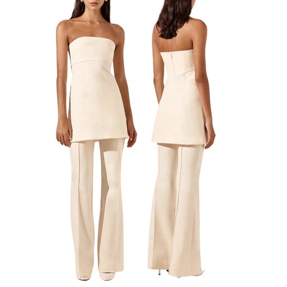 Shona Joy Lani Strapless Mini Dress Party Cocktail Elegant Chic Hoco Rice Sz 6 - Picture 1 of 10